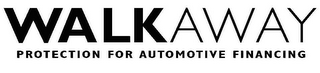 WALKAWAY PROTECTION FOR AUTOMOTIVE FINANCING logo