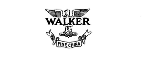 WALKER FINE CHINA logo