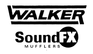 WALKER SOUNDFX MUFFLERS logo