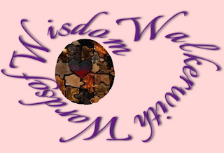 WALKER WITH WORDS OF WISDOM logo