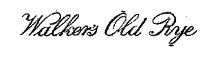 WALKER'S OLD RYE logo