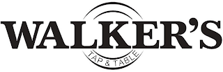 WALKER'S TAP & TABLE logo