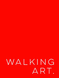 WALKING ART. logo