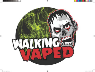 WALKING VAPED logo