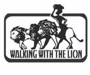 WALKING WITH THE LION logo