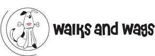 WALKS AND WAGS logo