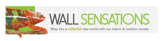 WALL SENSATIONS STEP INTO A COLORFUL NEW WORLD WITH OUR INDOOR & OUTDOOR MURALS. logo