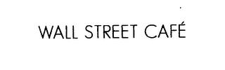 WALL STREET CAFE logo