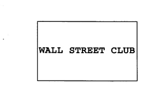 WALL STREET CLUB logo