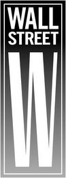 WALL STREET W logo