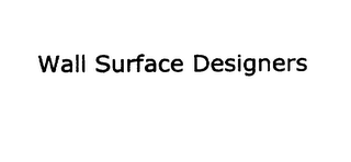 WALL SURFACE DESIGNERS logo