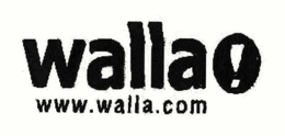 WALLA! WWW.WALLA.COM logo