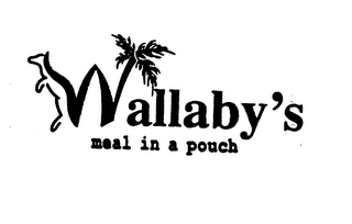 WALLABY'S MEAL IN A POUCH logo