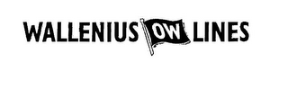 WALLENIUS OW LINES logo