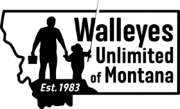 WALLEYES UNLIMITED OF MONTANA EST. 1983 logo