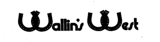WALLIN'S WEST logo