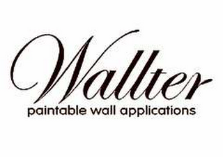 WALLTER PAINTABLE WALL APPLICATIONS logo