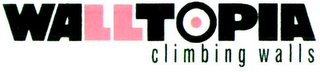 WALLTOPIA CLIMBING WALLS logo