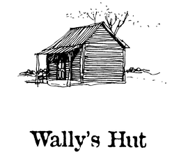 WALLY'S HUT logo