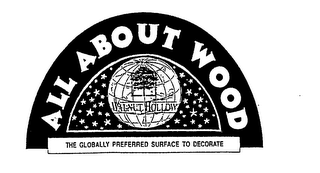 WALNUT HOLLOW ALL ABOUT WOOD THE GLOBALLY PREFERRED SURFACE TO DECORATE logo