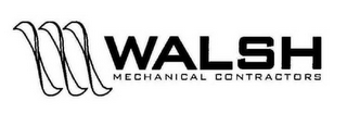 WALSH MECHANICAL CONTRACTORS logo
