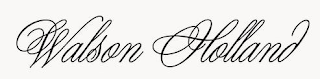 WALSON HOLLAND logo