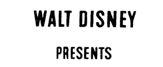WALT DISNEY PRESENTS logo