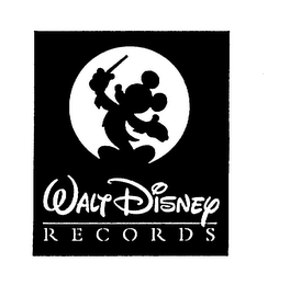 WALT DISNEY RECORDS logo