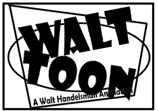 WALT TOON A WALT HANDELSMAN ANIMATION logo
