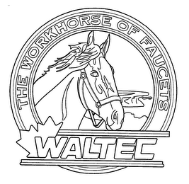 WALTEC THE WORKHORSE OF FAUCETS logo