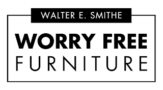 WALTER E. SMITHE WORRY FREE FURNITURE logo
