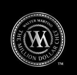 WALTER MARTINO WM THE MILLION DOLLAR CHEF logo