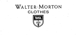 WALTER - MORTON CLOTHES WM logo
