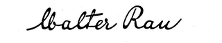 WALTER RAU logo