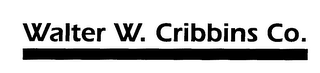 WALTER W. CRIBBINS CO. logo