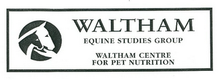 WALTHAM EQUINE STUDIES GROUP WALTHAM CENTRE FOR PET NUTRITION logo