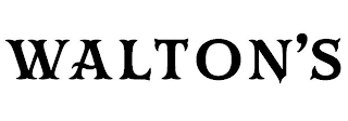 WALTON'S logo