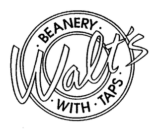 WALT'S BEANERY WITH TAPS logo