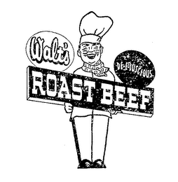 WALT'S DE-E-LUSCIOUS ROAST BEEF logo