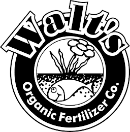 WALT'S ORGANIC FERTILIZER CO. logo