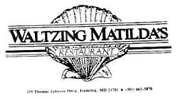 WALTZING MATILDA'S RESTAURANT logo