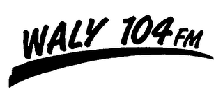 WALY 104 FM logo