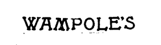 WAMPOLE'S logo