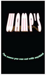 WAMP'S THE SAUCE YOU CAN EAT WITH ANYTHING logo