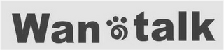 WAN TALK logo