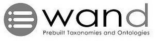 WAND PREBUILT TAXONOMIES AND ONTOLOGIES logo