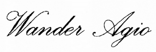 WANDER AGIO logo