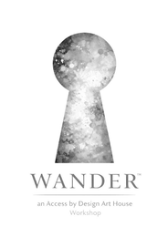 WANDER AN ACCESS BY DESIGN ART HOUSE WORKSHOP logo