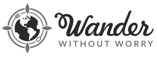 WANDER WITHOUT WORRY logo