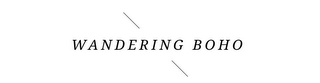WANDERING BOHO logo
